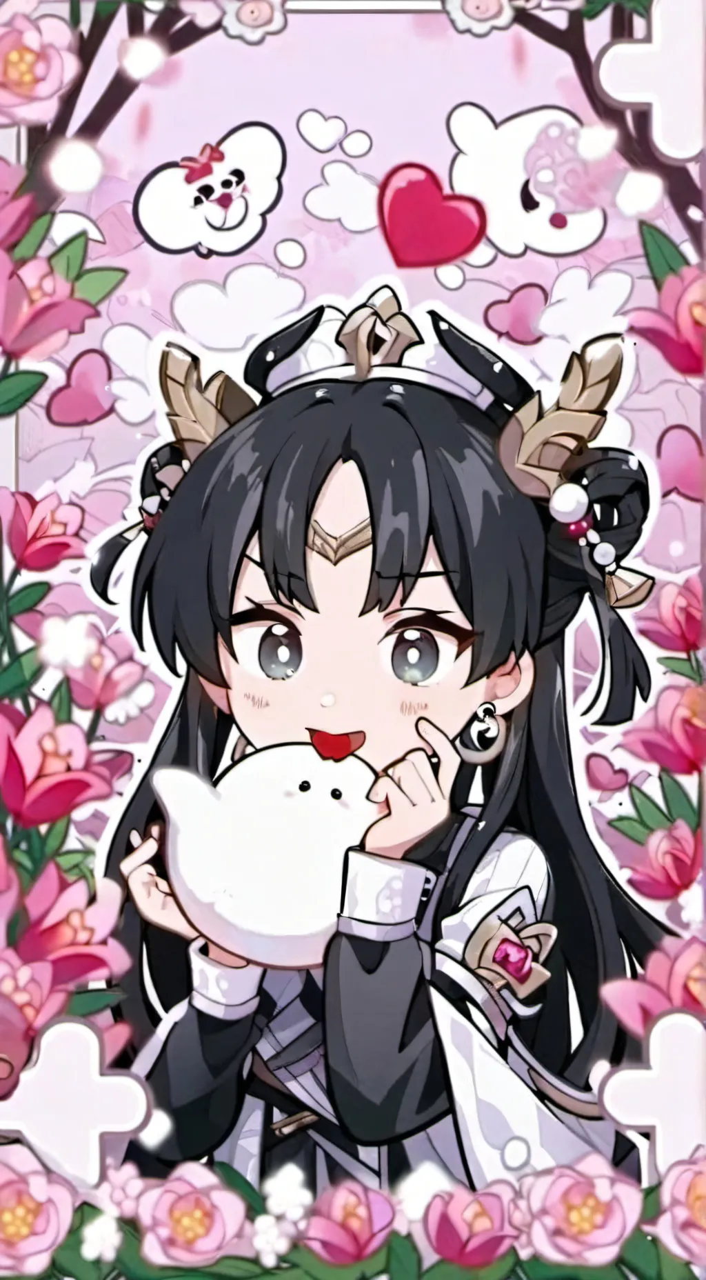 ai character: Kny 🤓☝️ background