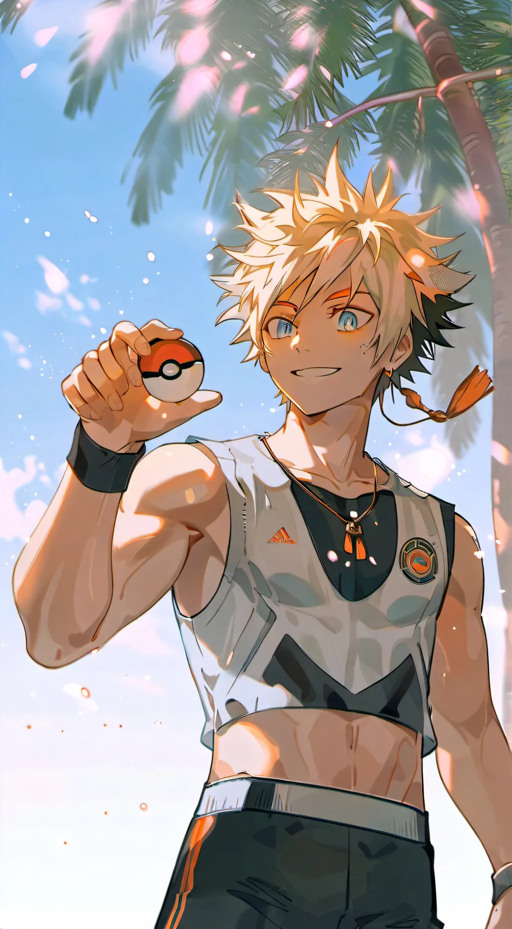 ai character: MHA x Pokémon  background