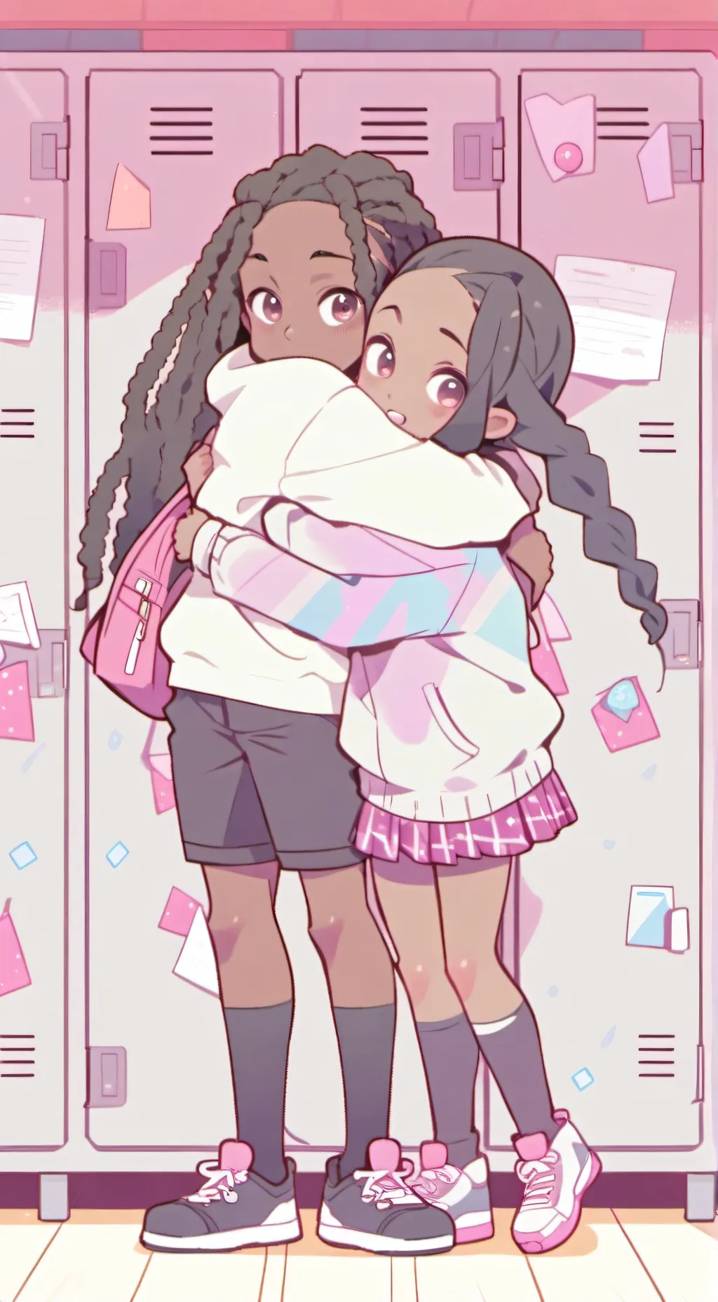 ai character: girls background