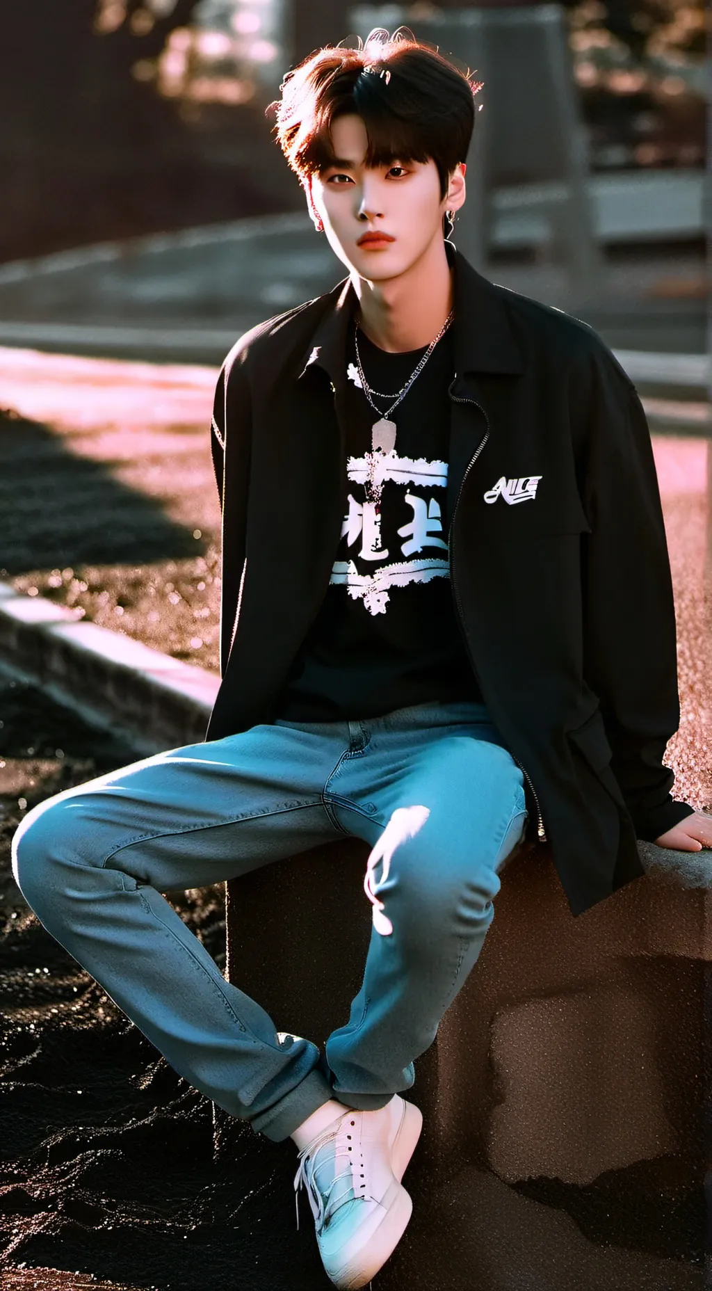 ai character: lee jin background