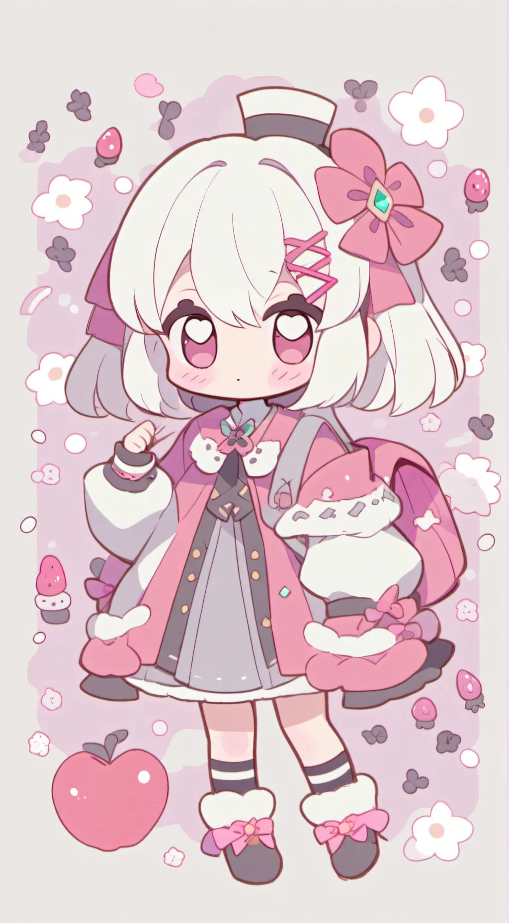 ai character:  лампочка💡 background