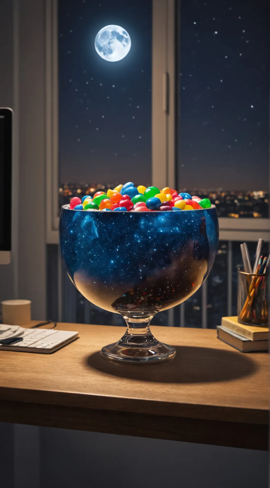 ai character: WereJaguar Candy  background