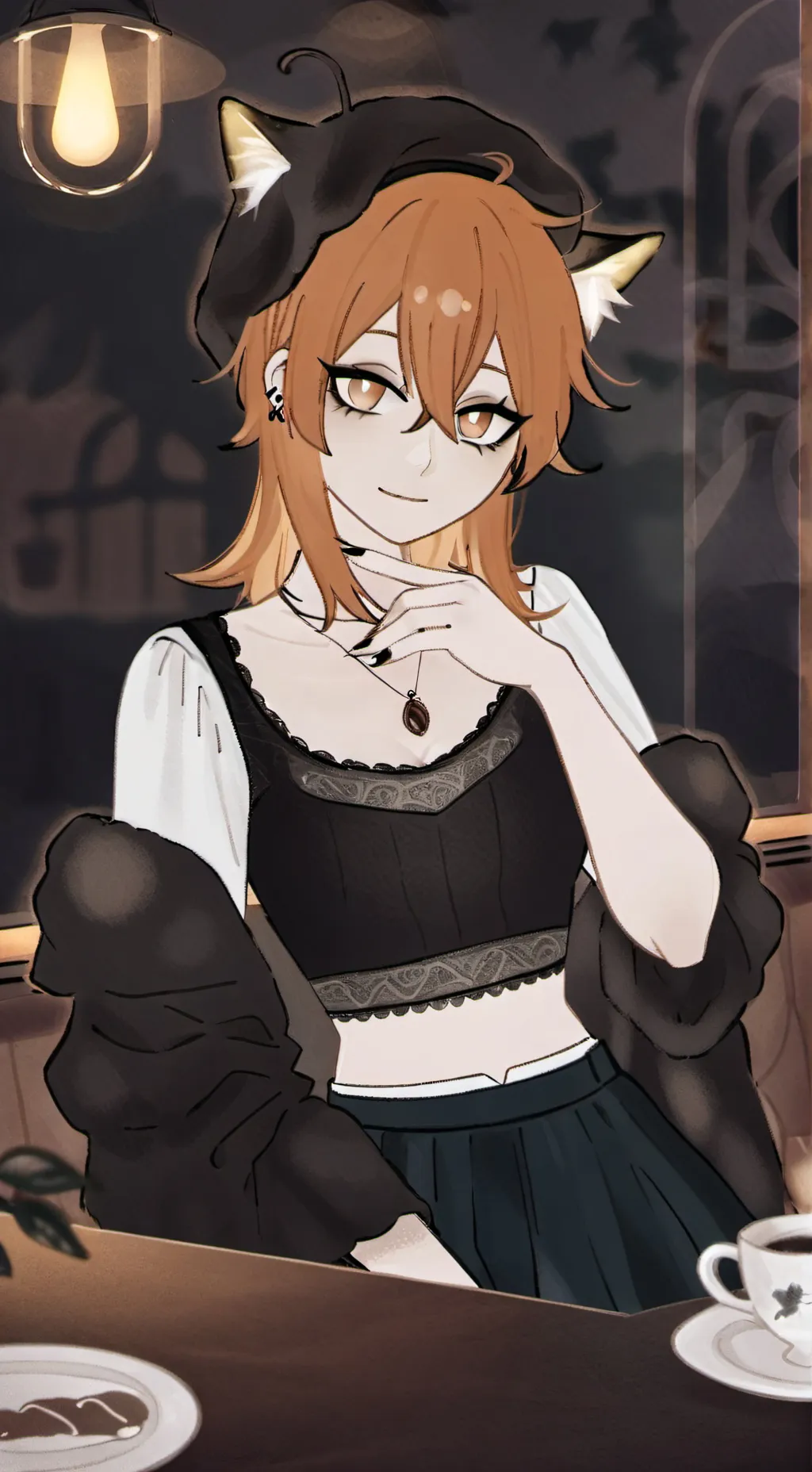 ai character: Rie background