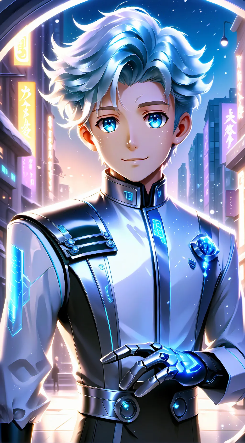ai character: Auric background