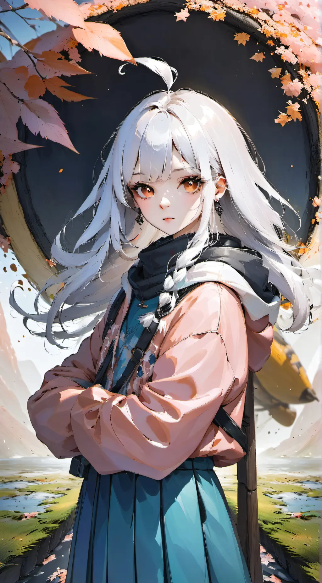 ai character: Ayase  background