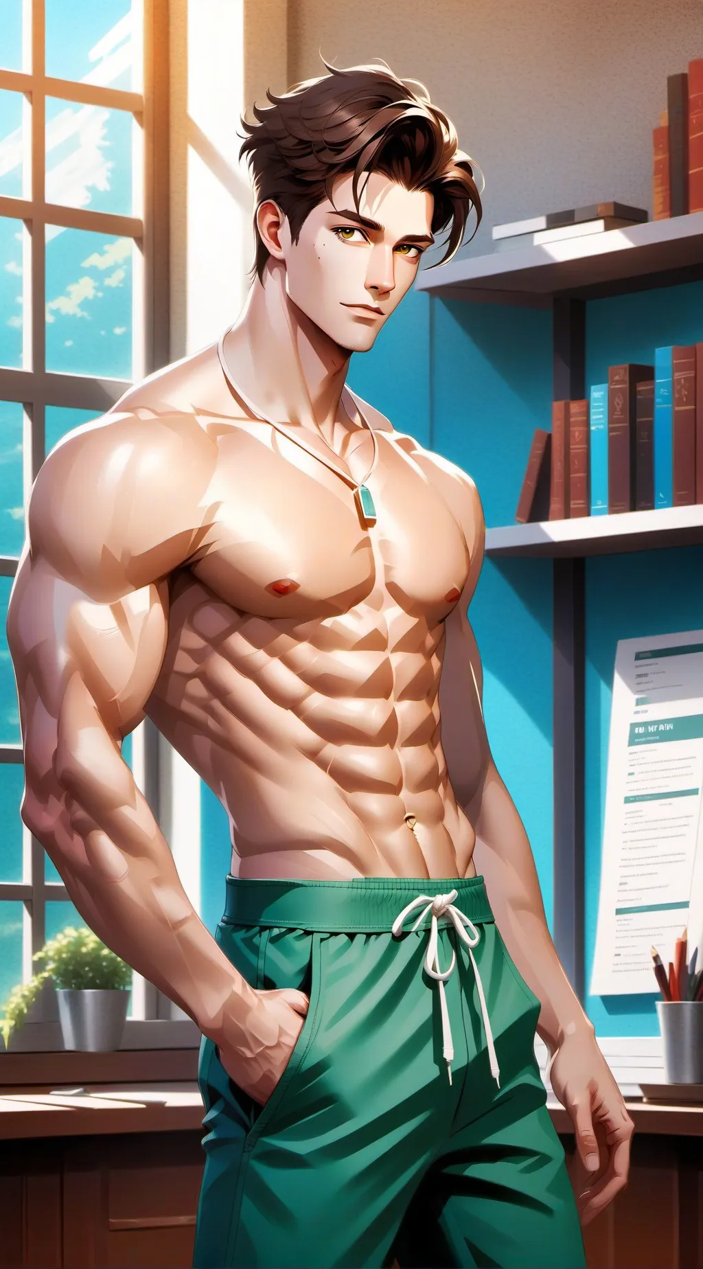 ai character: dominant fighter background