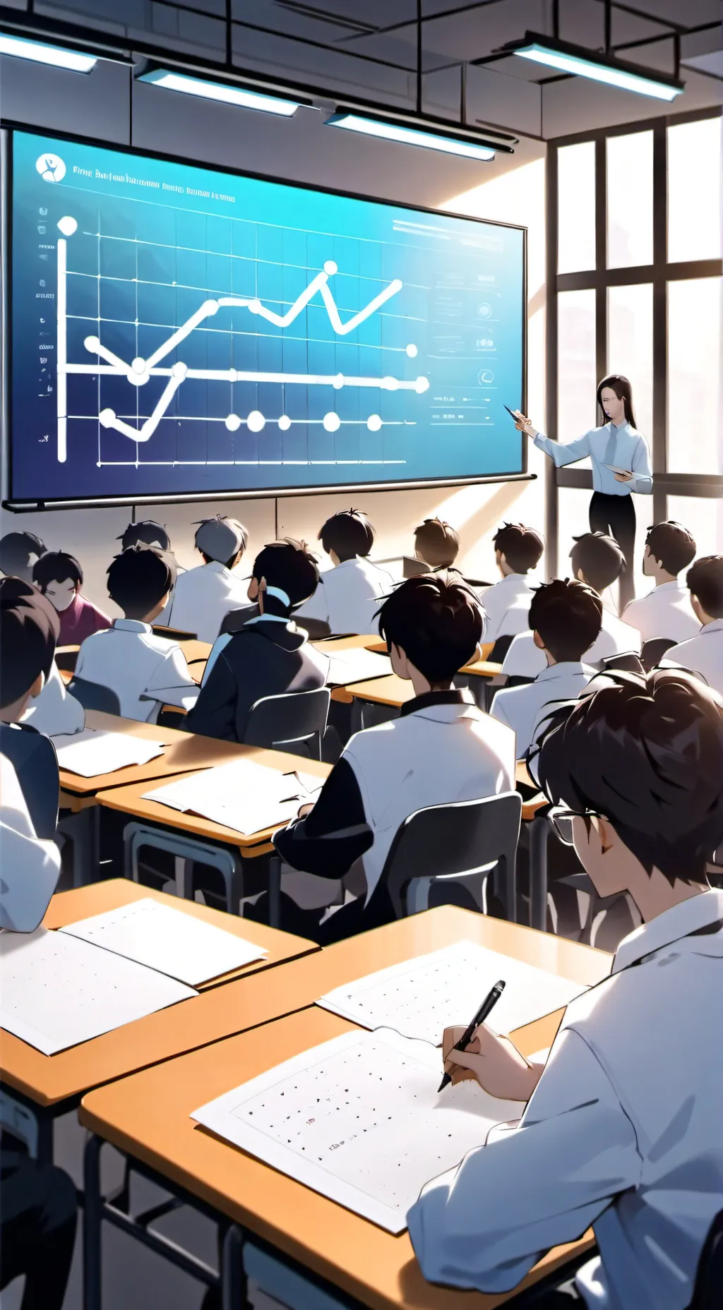 ai character: quiz background