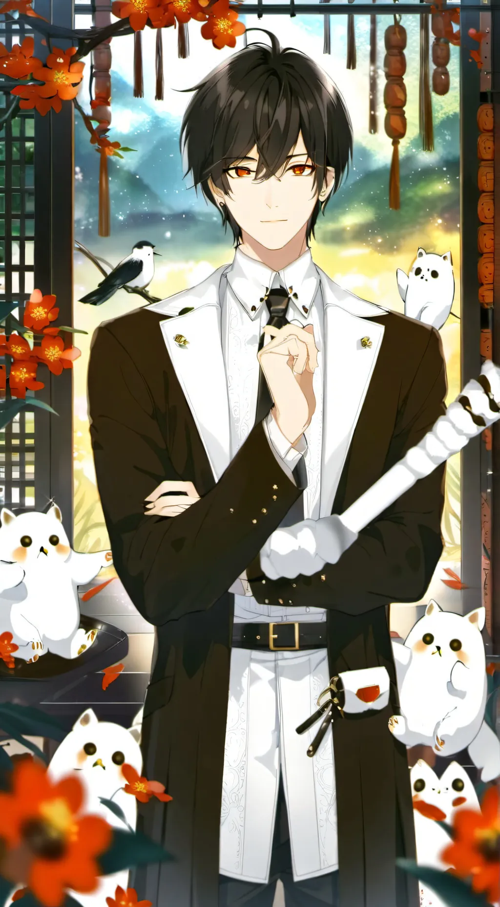 ai character: Gay o femboy😜😏🔥 background