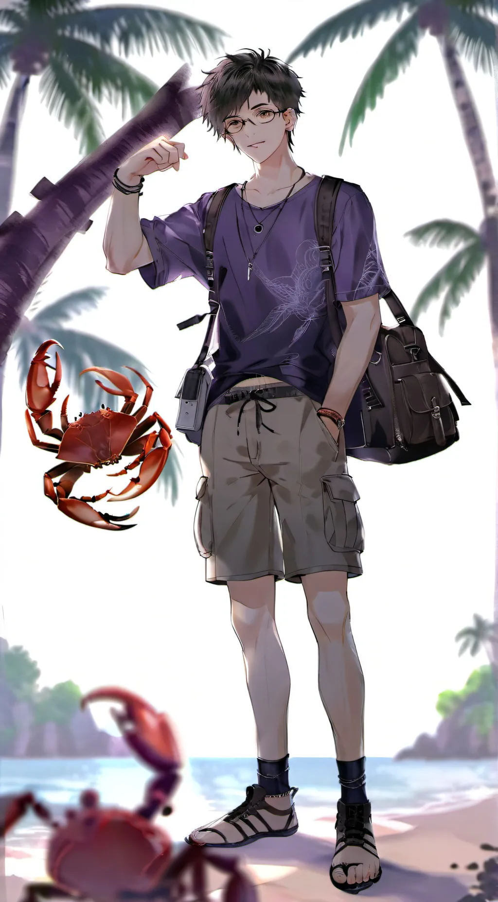 ai character: Kai background