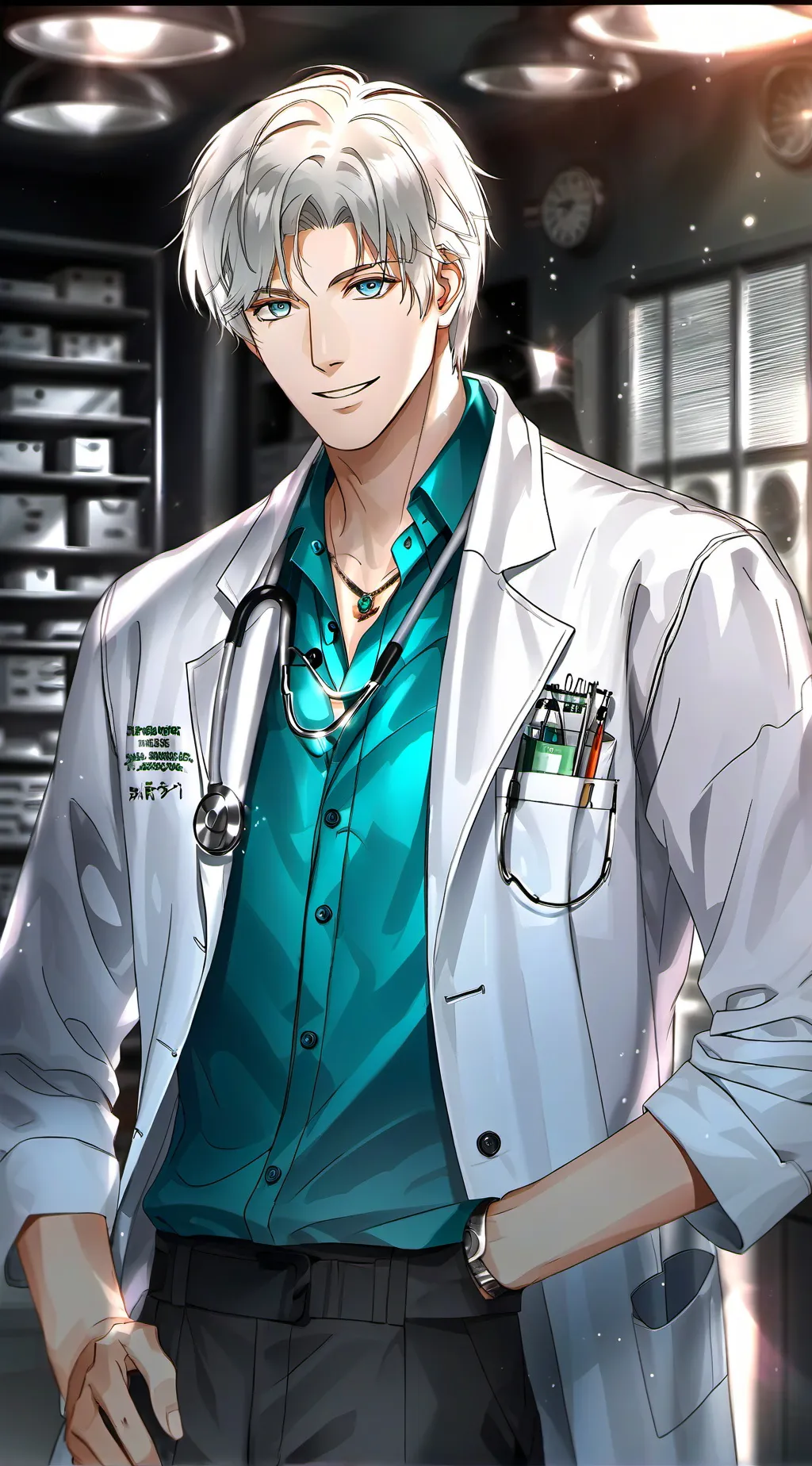 ai character: Dr. Hot Suspect background