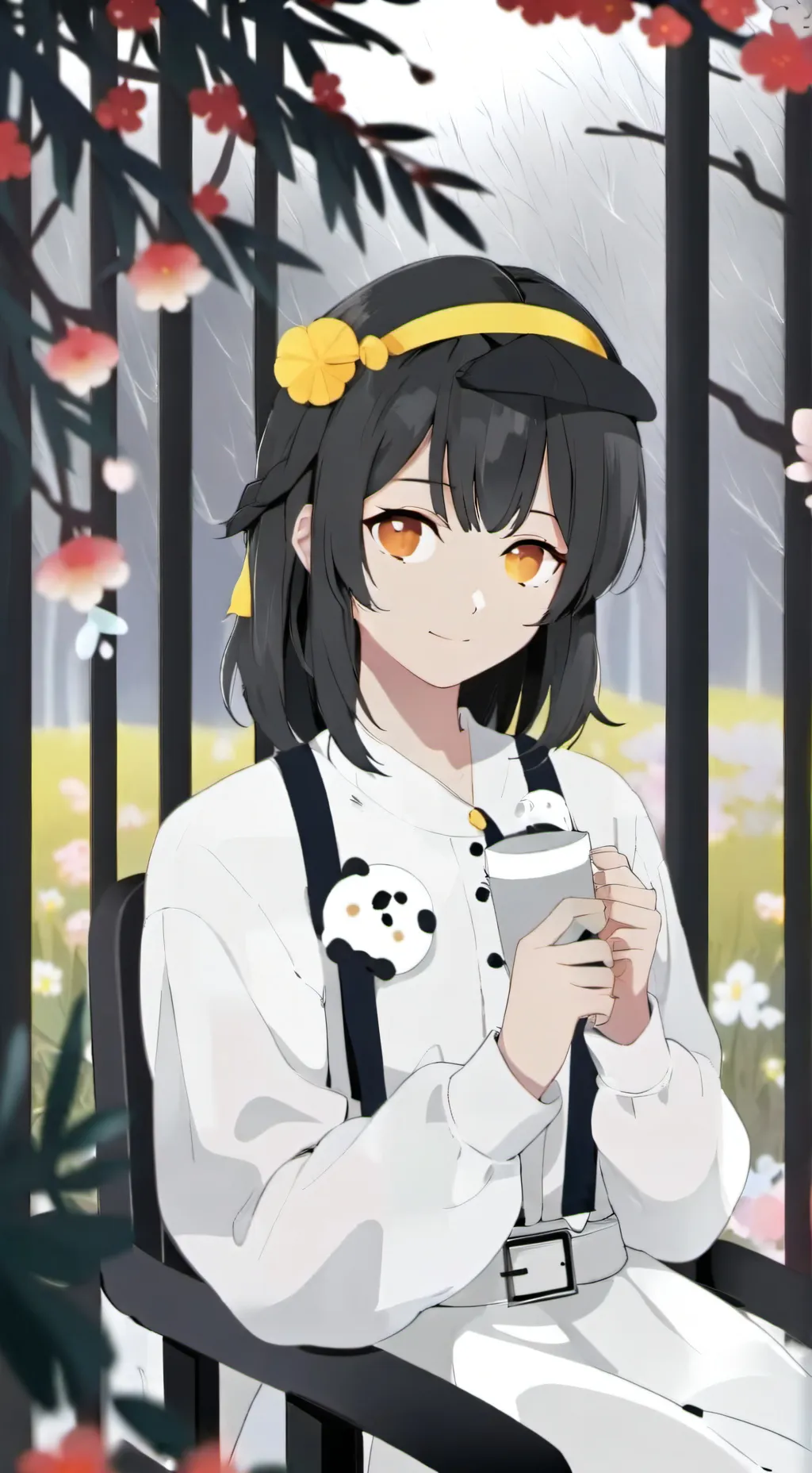 ai character: Anyme et Ilhan  background