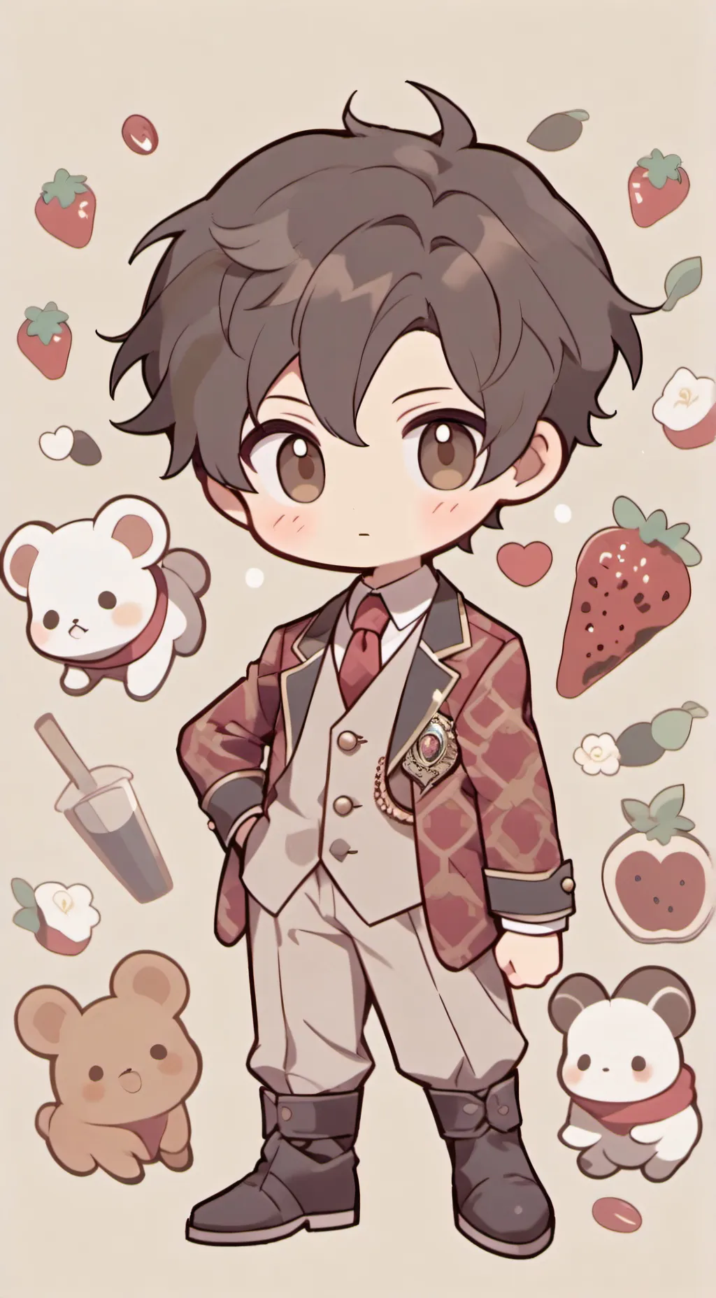 ai character: mha background