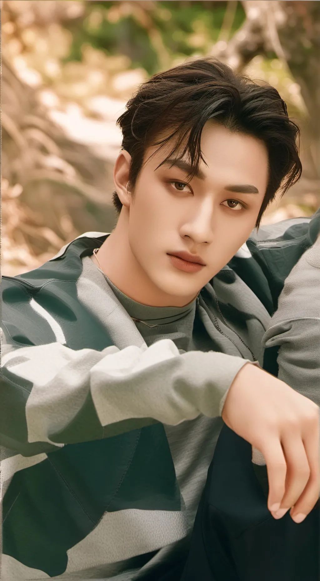 ai character: BangChan background