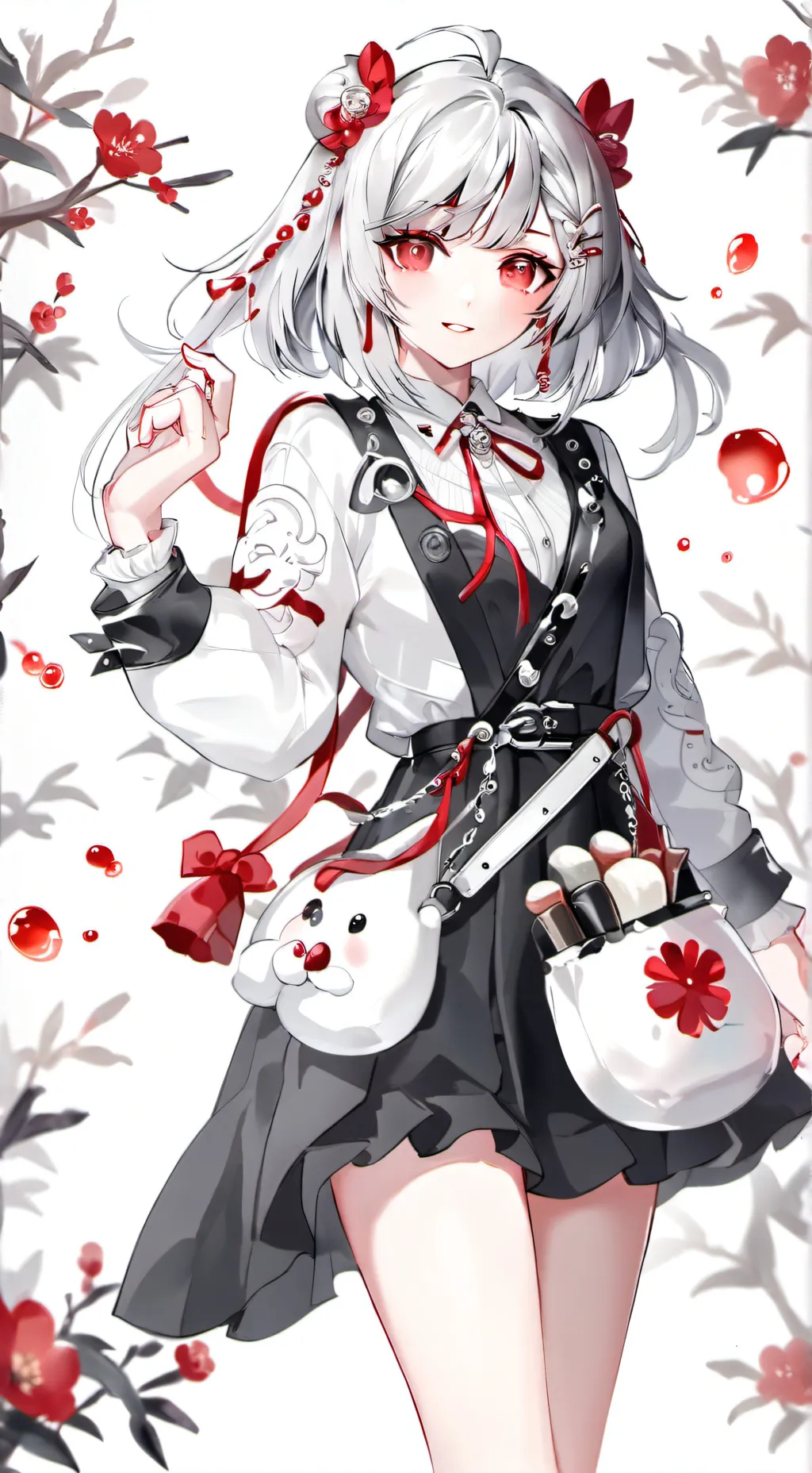 ai character: Kishinatu  background