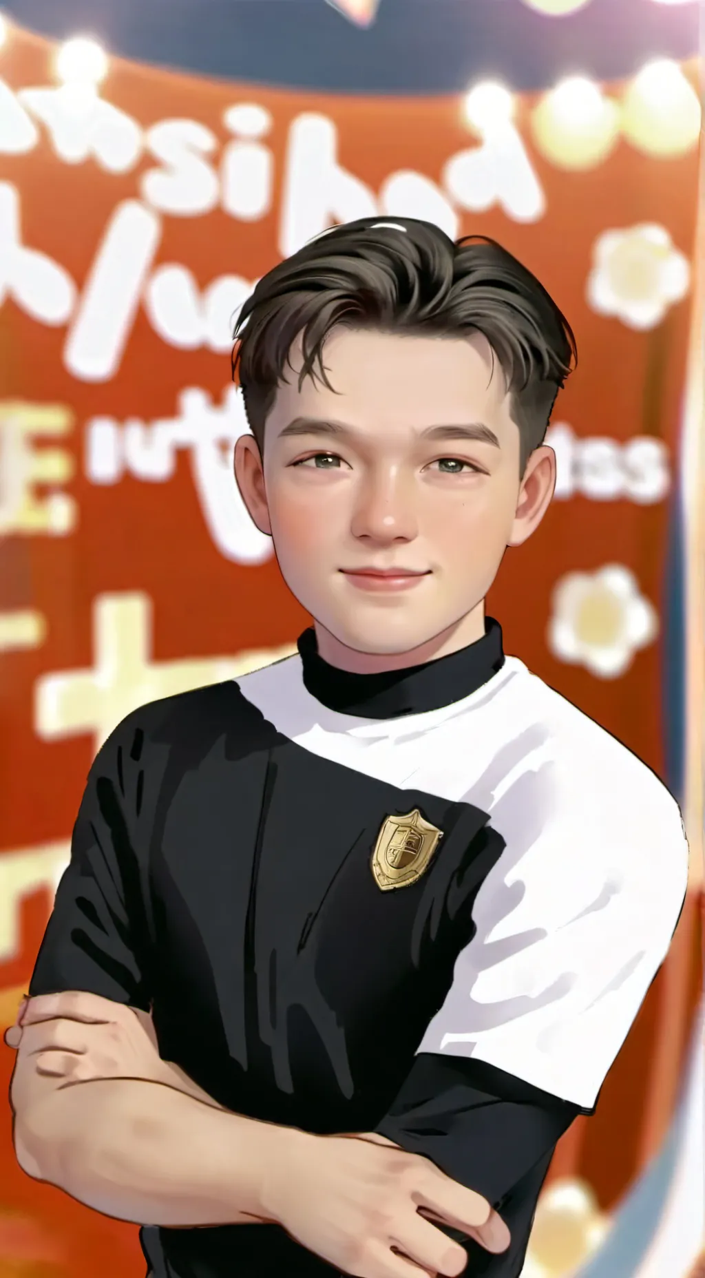 ai character: Hunter and max  background