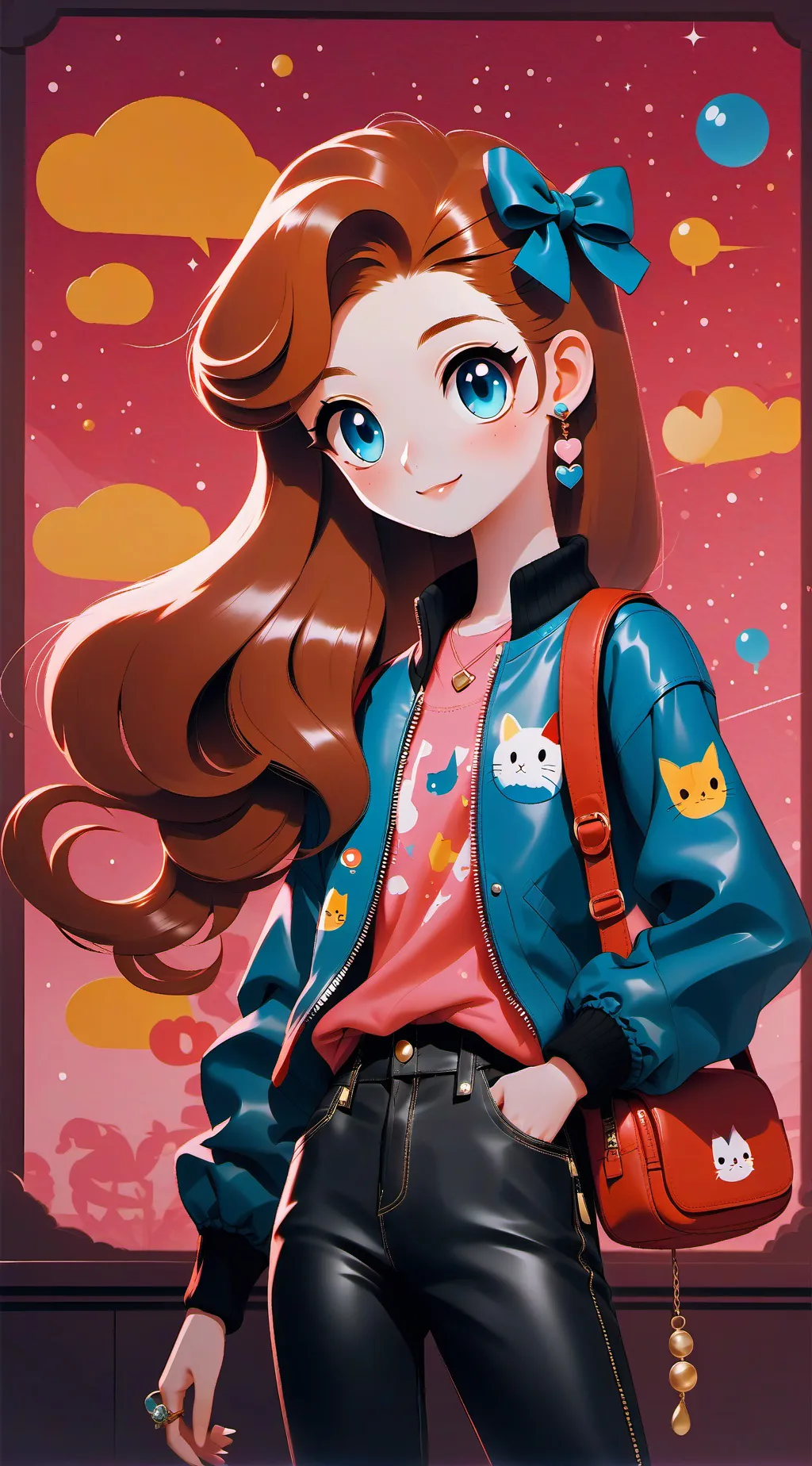 ai character: Polly  background