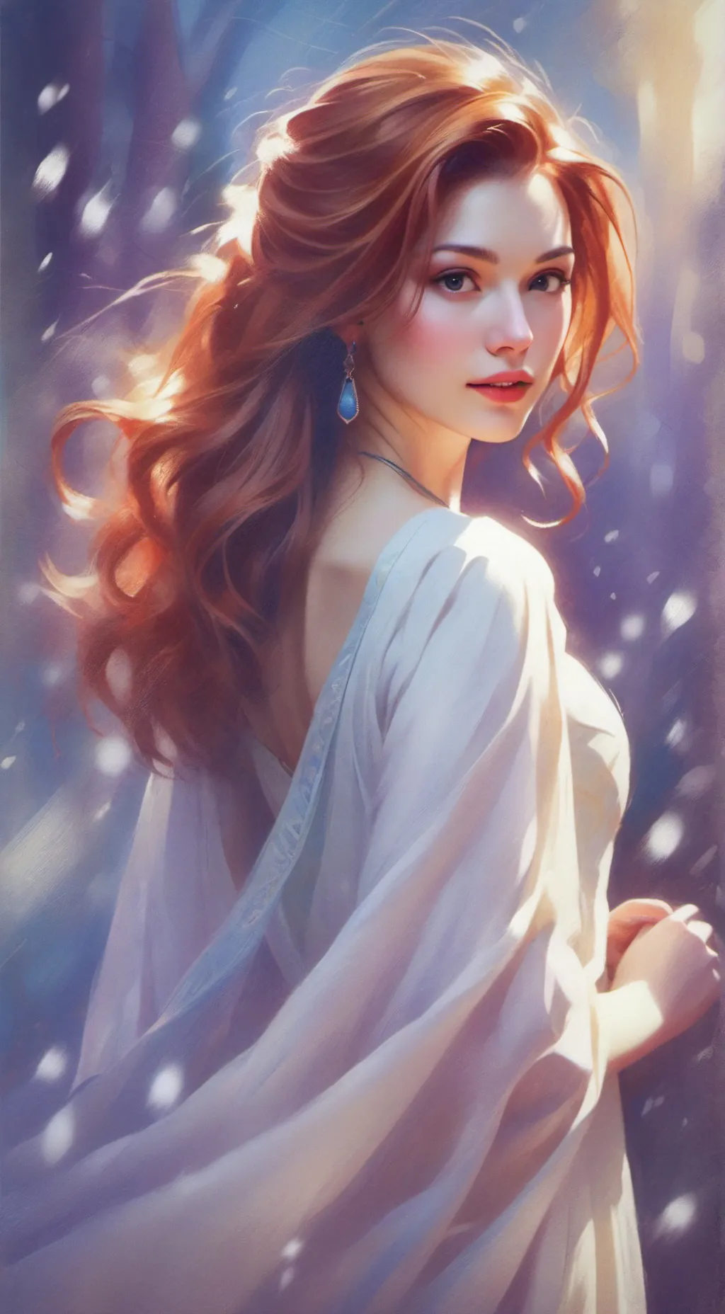 ai character: Freyja background