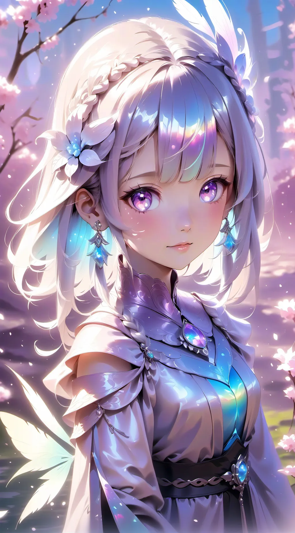 ai character: Md background