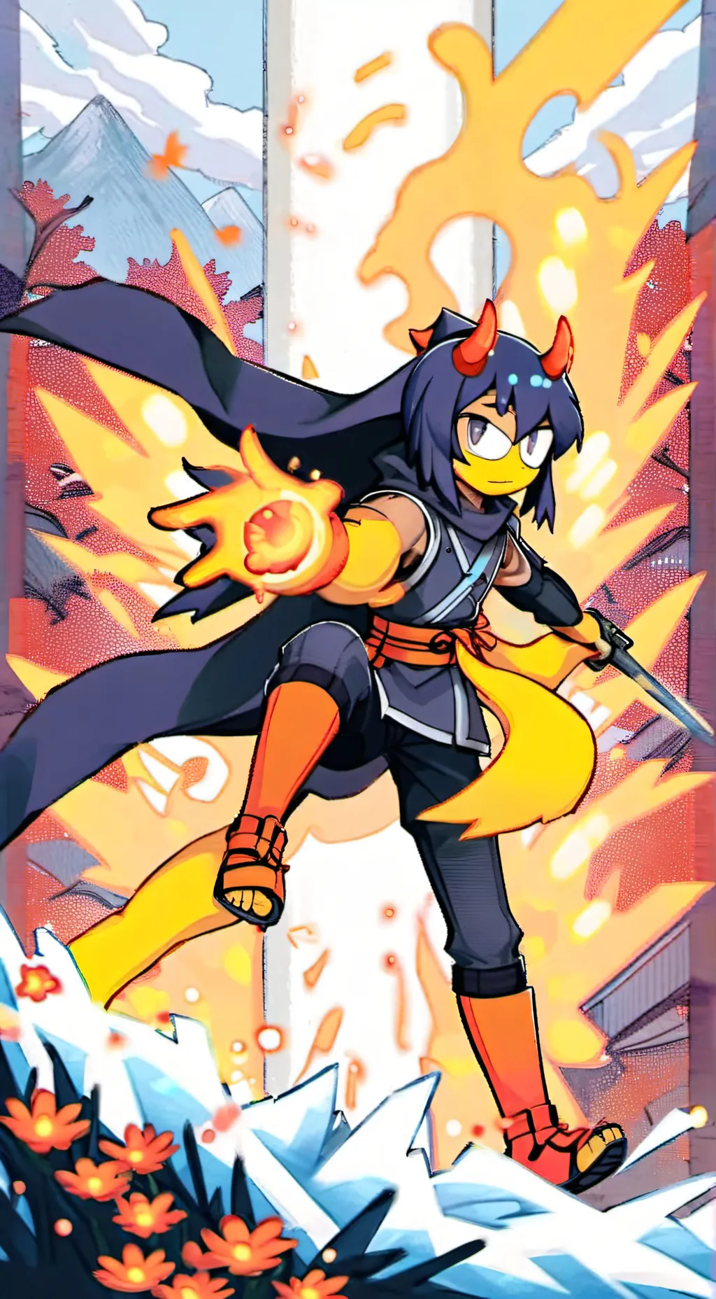 ai character: Sonic background