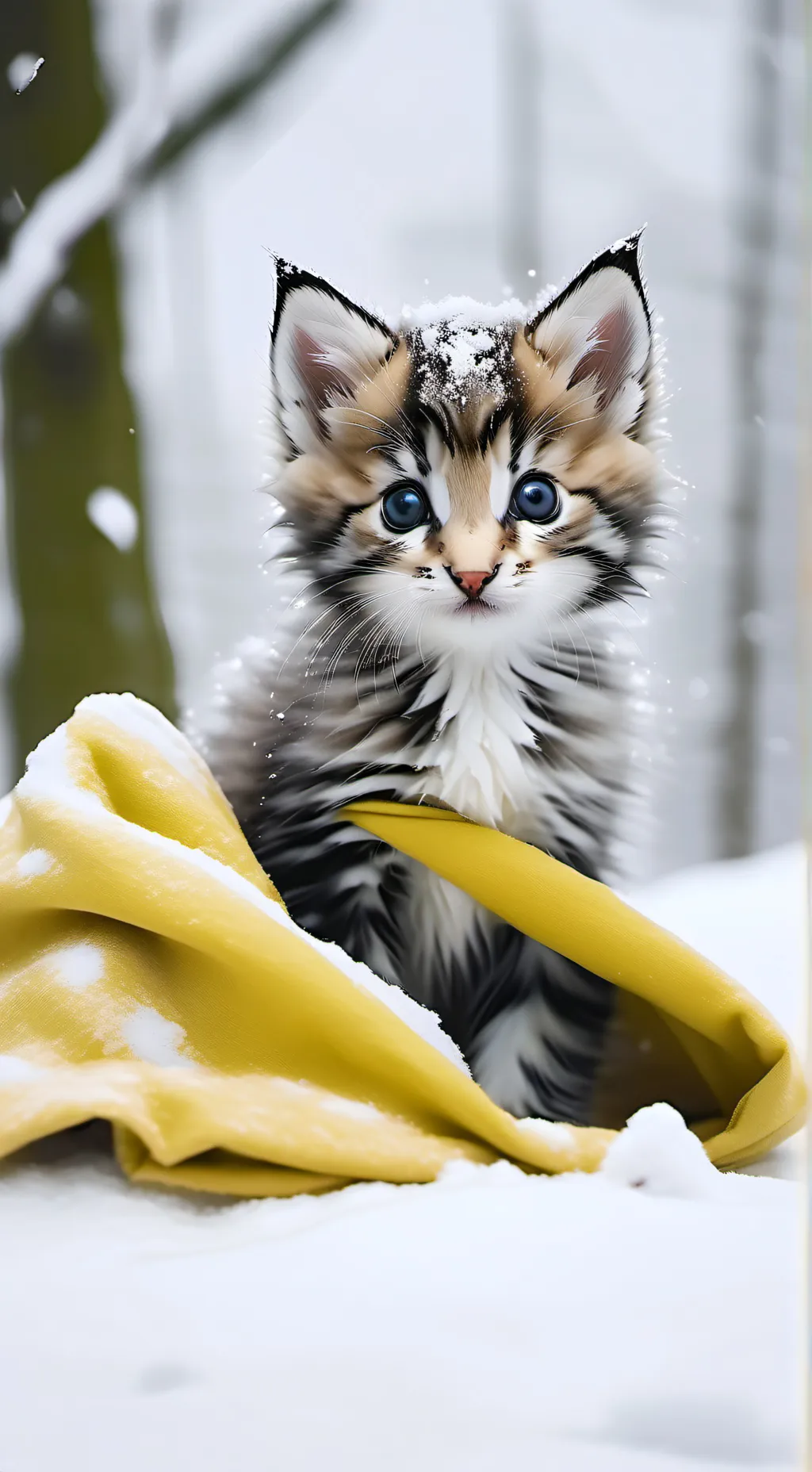 ai character: Blu background