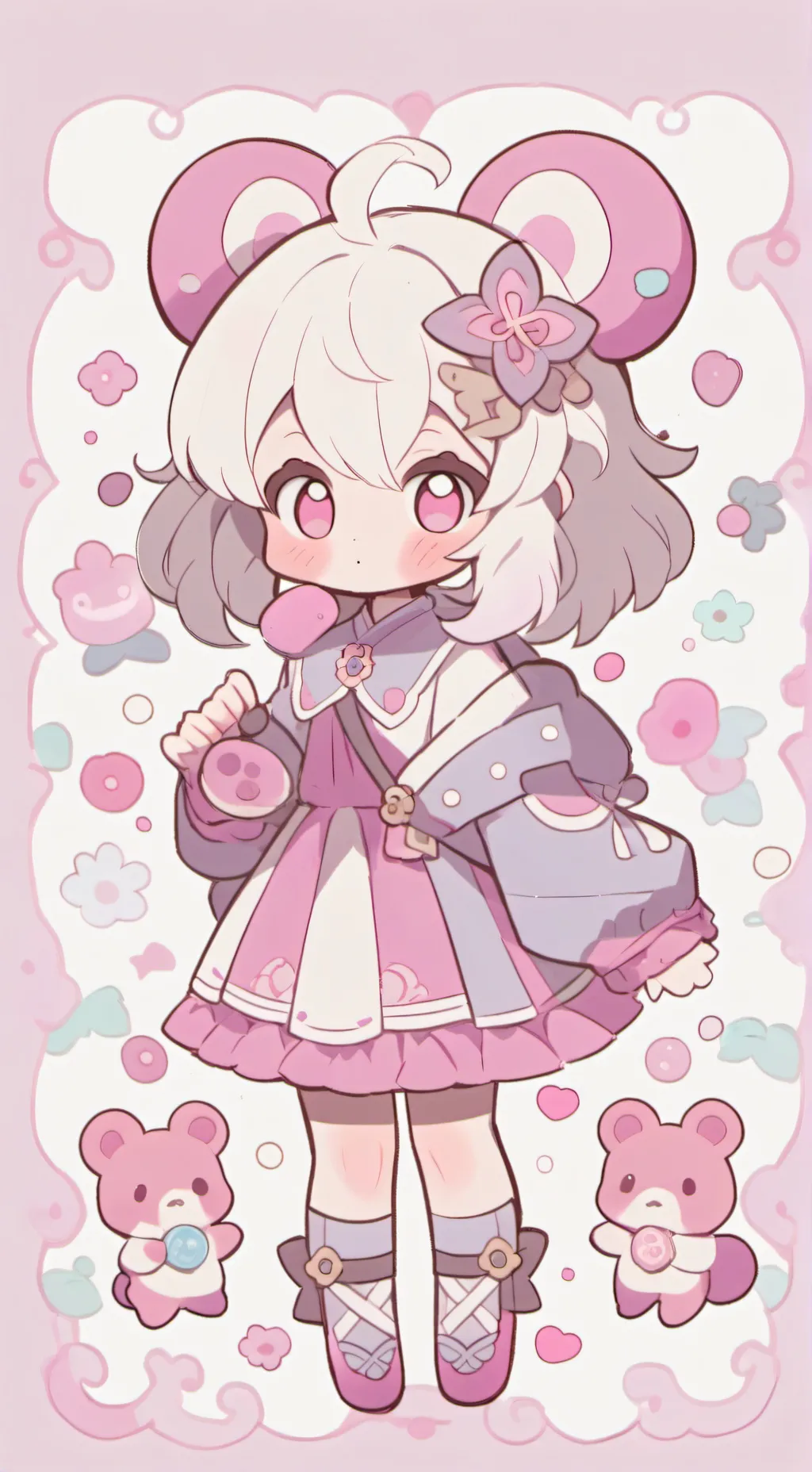 ai character: catty background