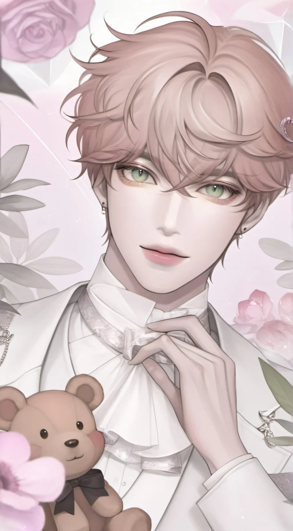 ai character: Christopher♡●~● background