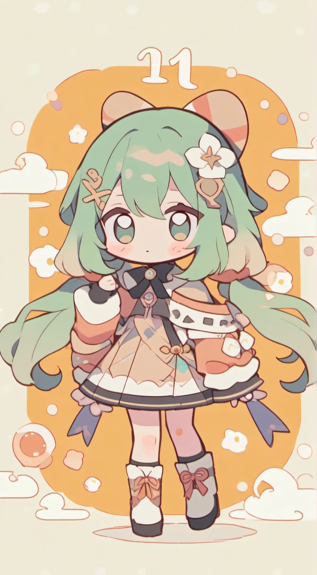 ai character: démonia background