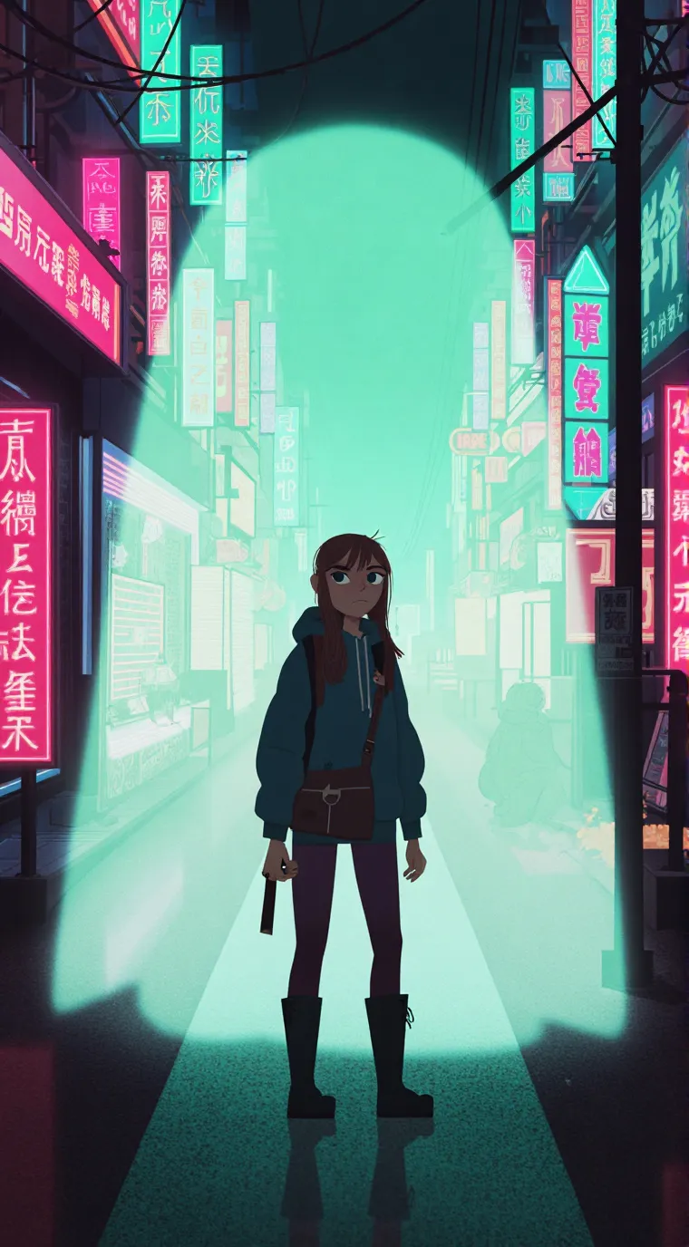 ai character: Lila background