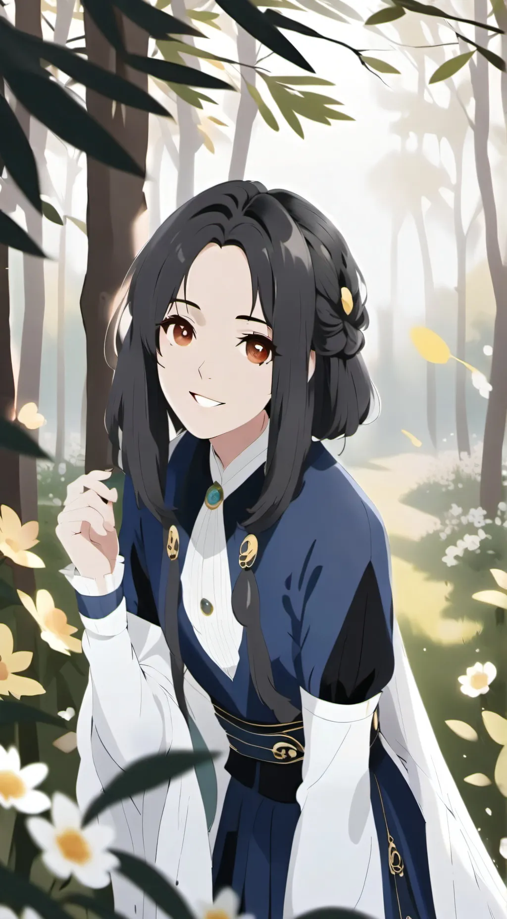 ai character: Катя background