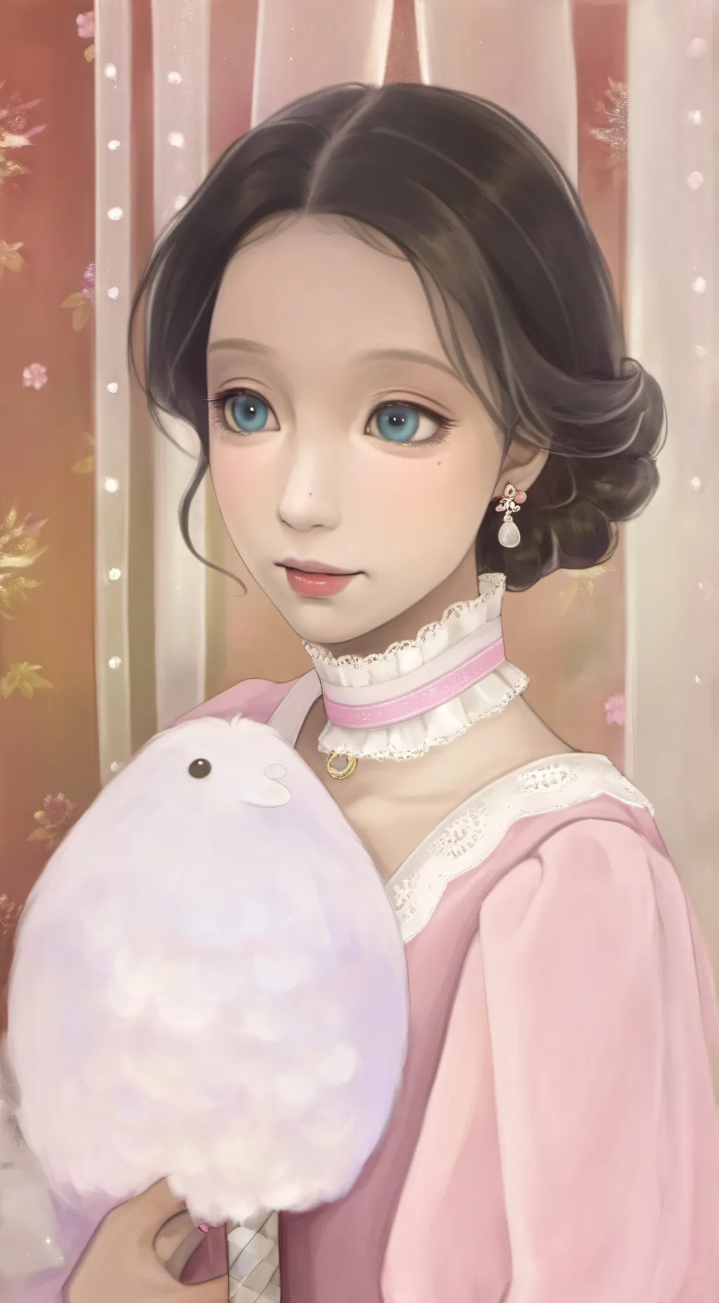 ai character: Your girl friend  background