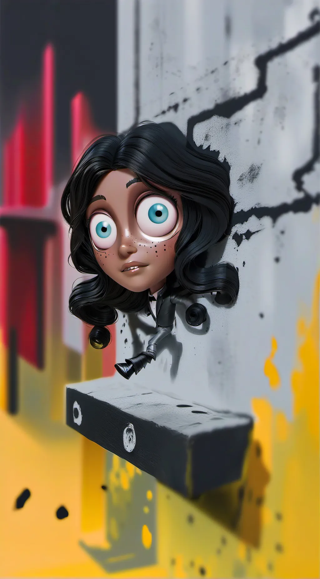 ai character: Creepypastas DW background