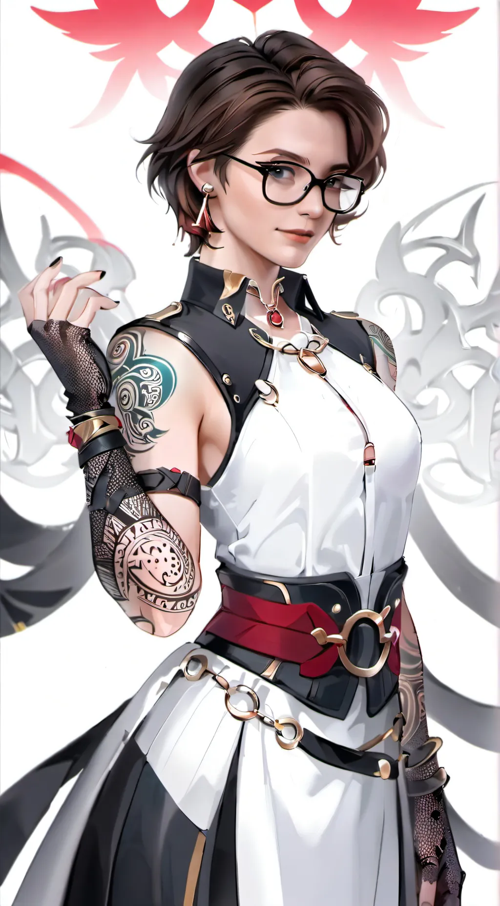 ai character: Rin background