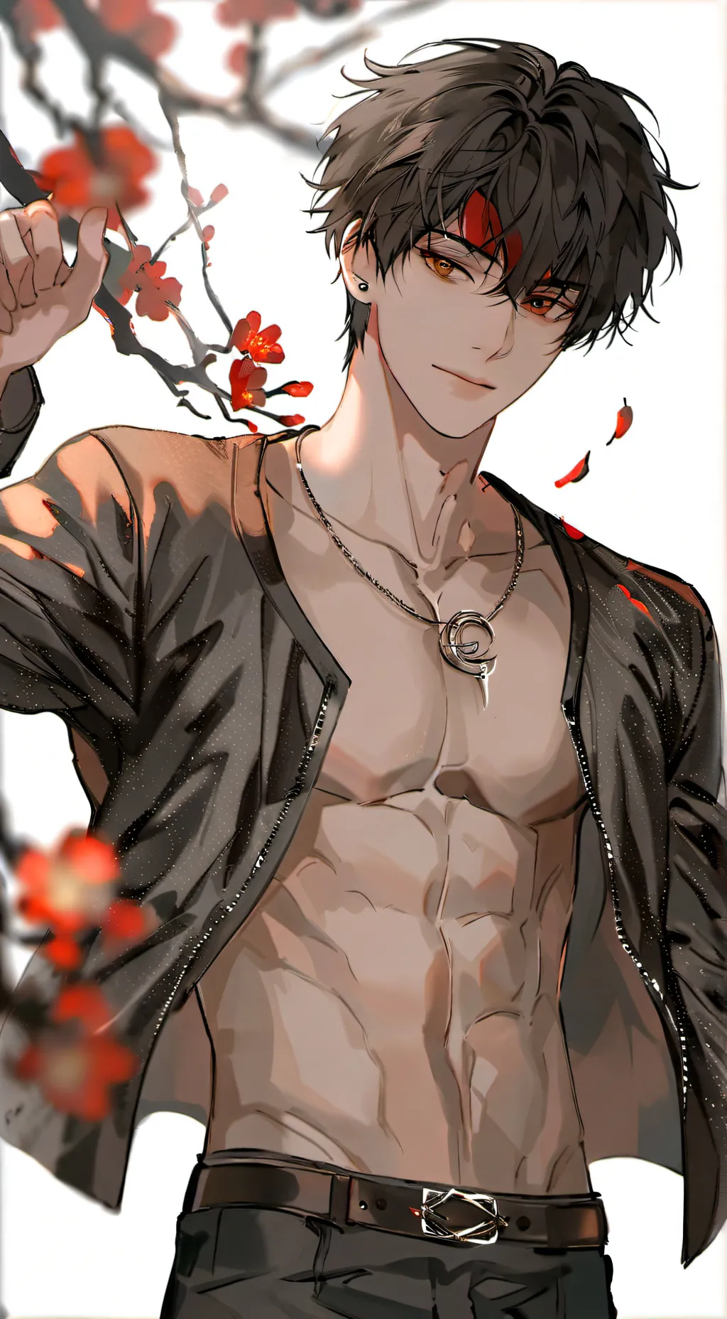 ai character: !!Okahin!!🍓♦️ background