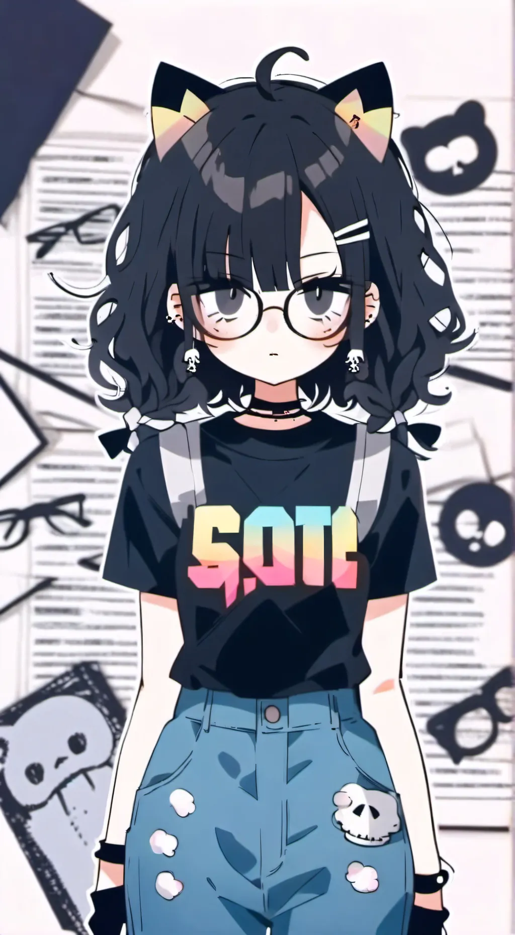 ai character: Me ! background