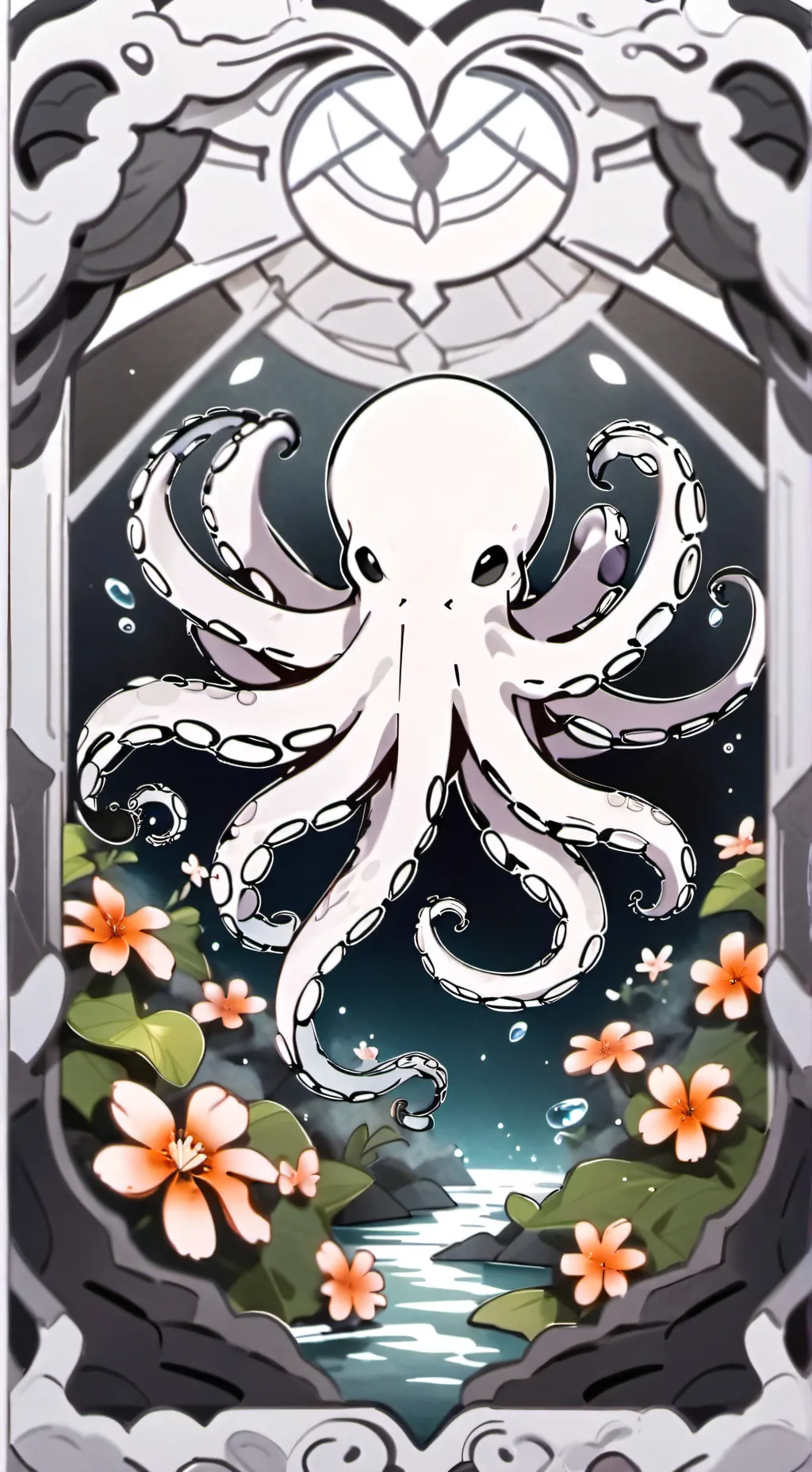 ai character: im back❤️ background