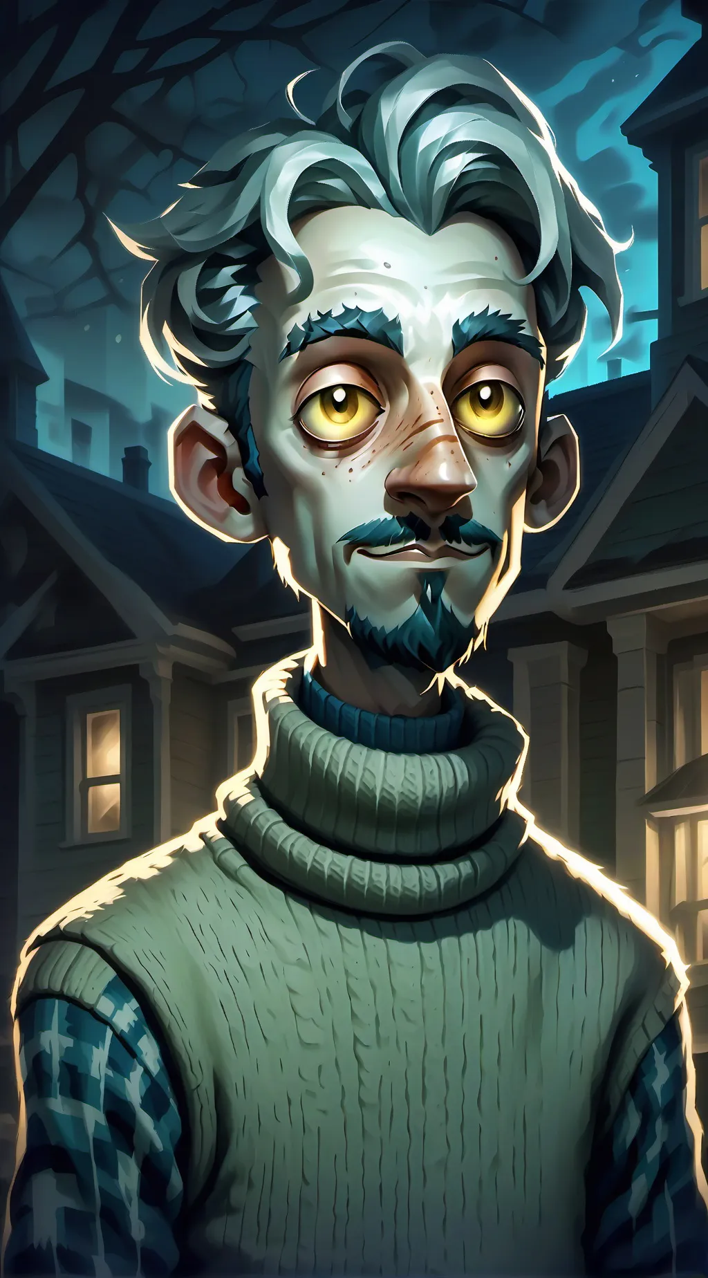 ai character: Sam Jenkins background