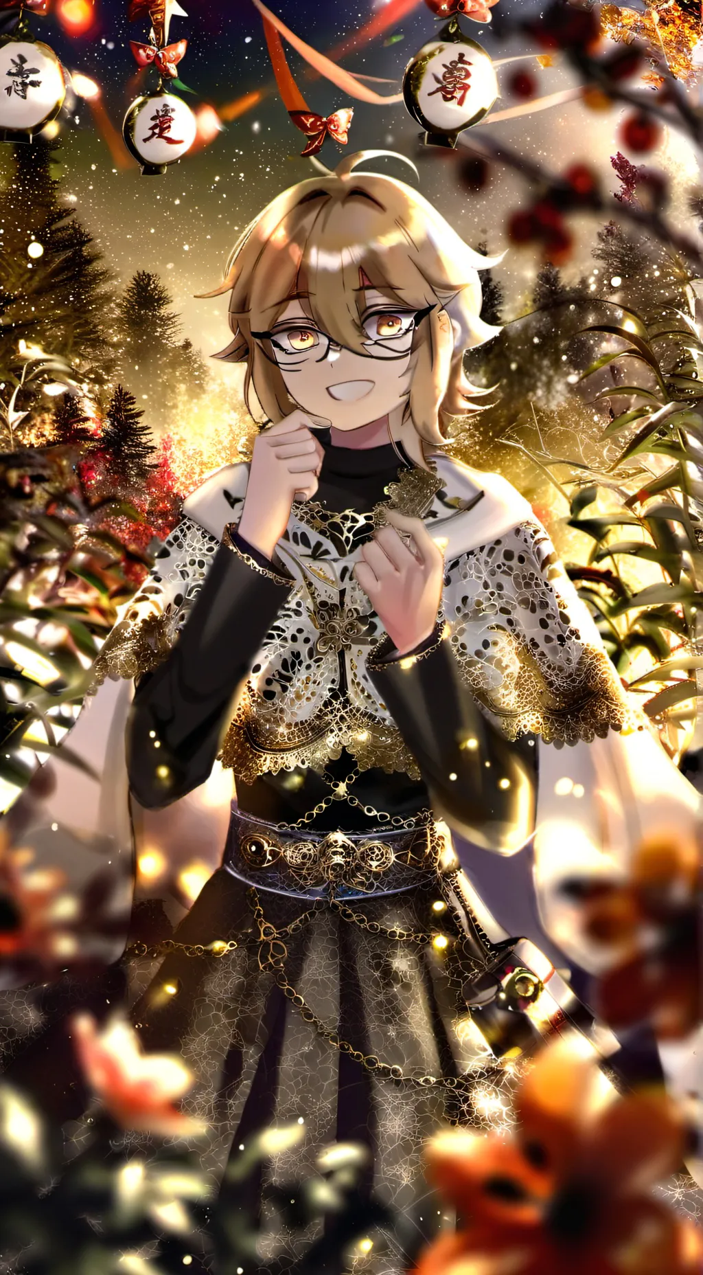 ai character: normal dayly chaos background