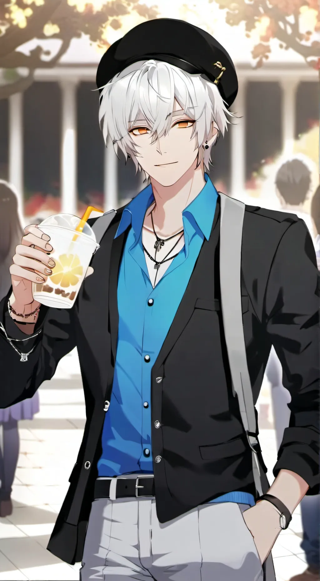 ai character: Jaylan*ur bff* background