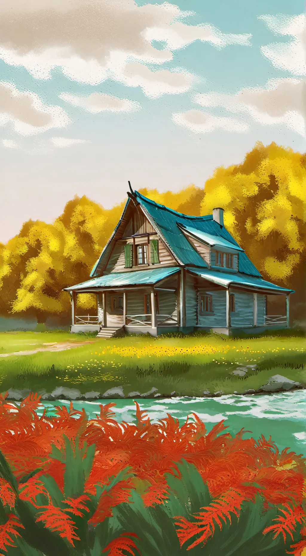 ai character: Chad Grqy background