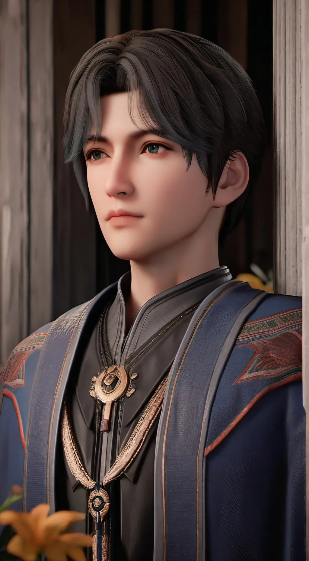 ai character: Tu tio sigma🍷🌝 background