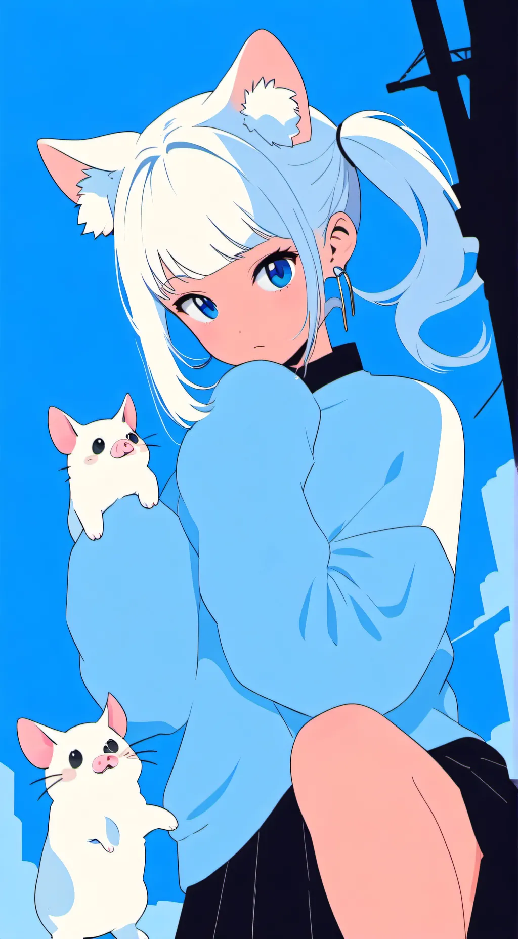 ai character: Wenda Sprunki  background