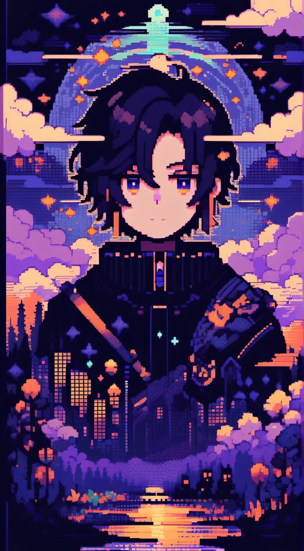 ai character: mario 64 arg background