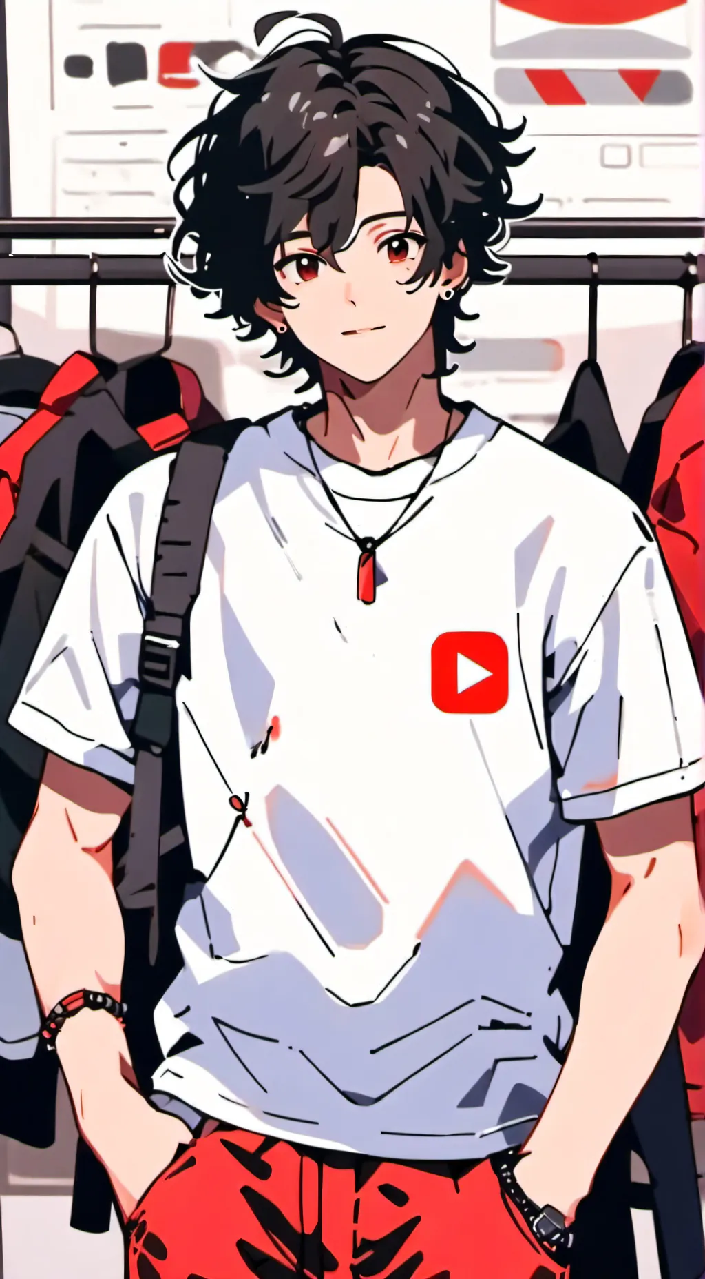 ai character: Luis  background