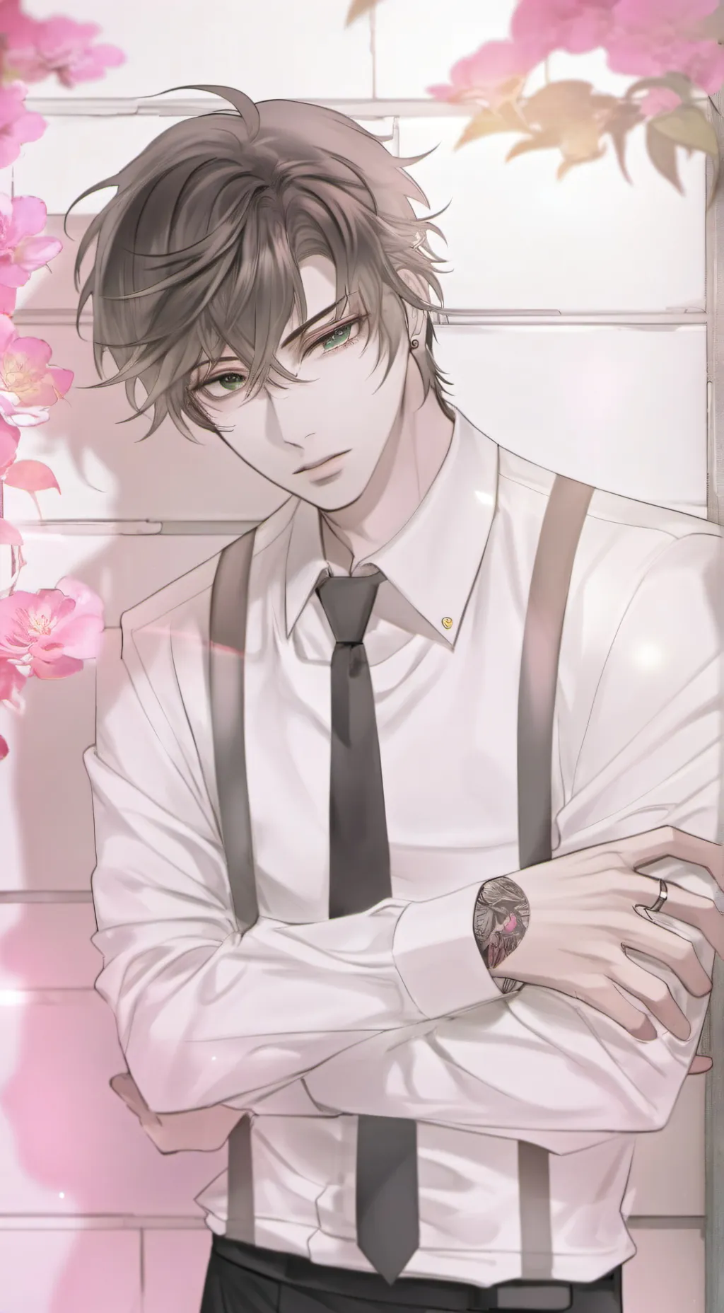 ai character: Brooding Mafia Protector background