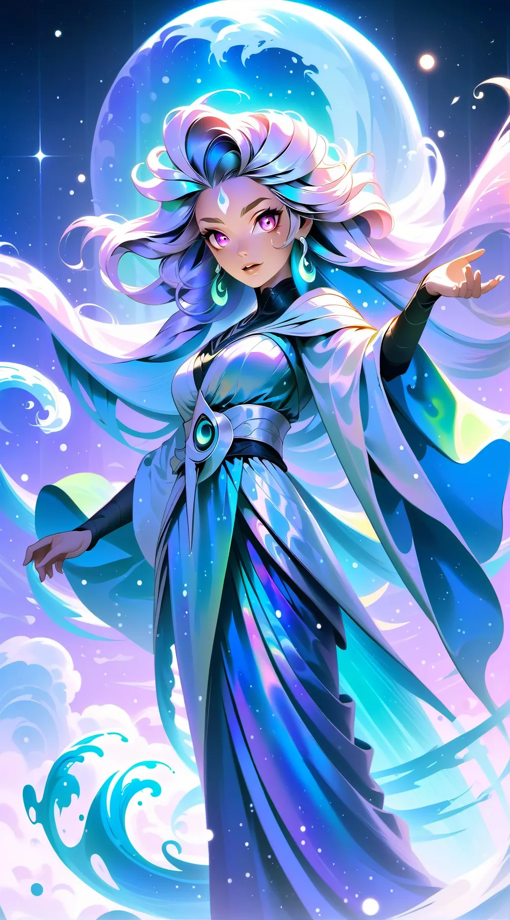 ai character: Iris The Tornado background