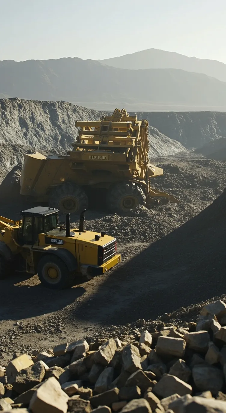 ai character: life of a quarry background