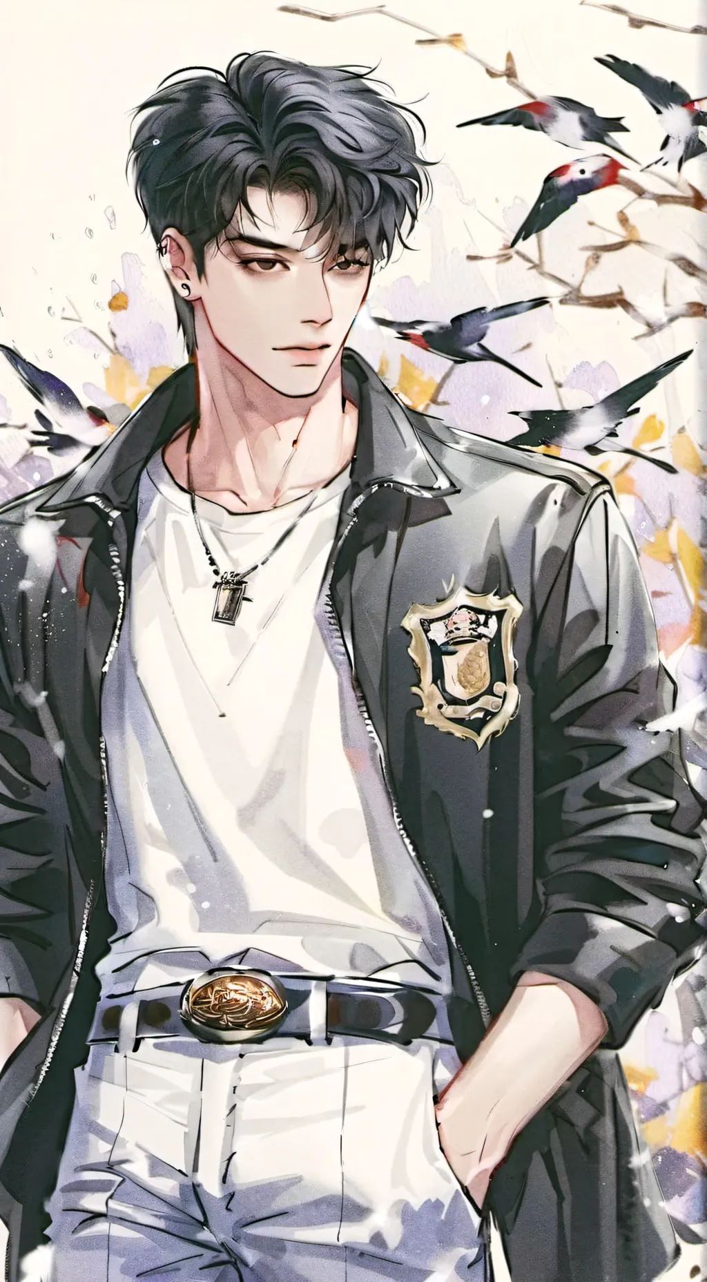 ai character: Ezekiel 🔥💯 background