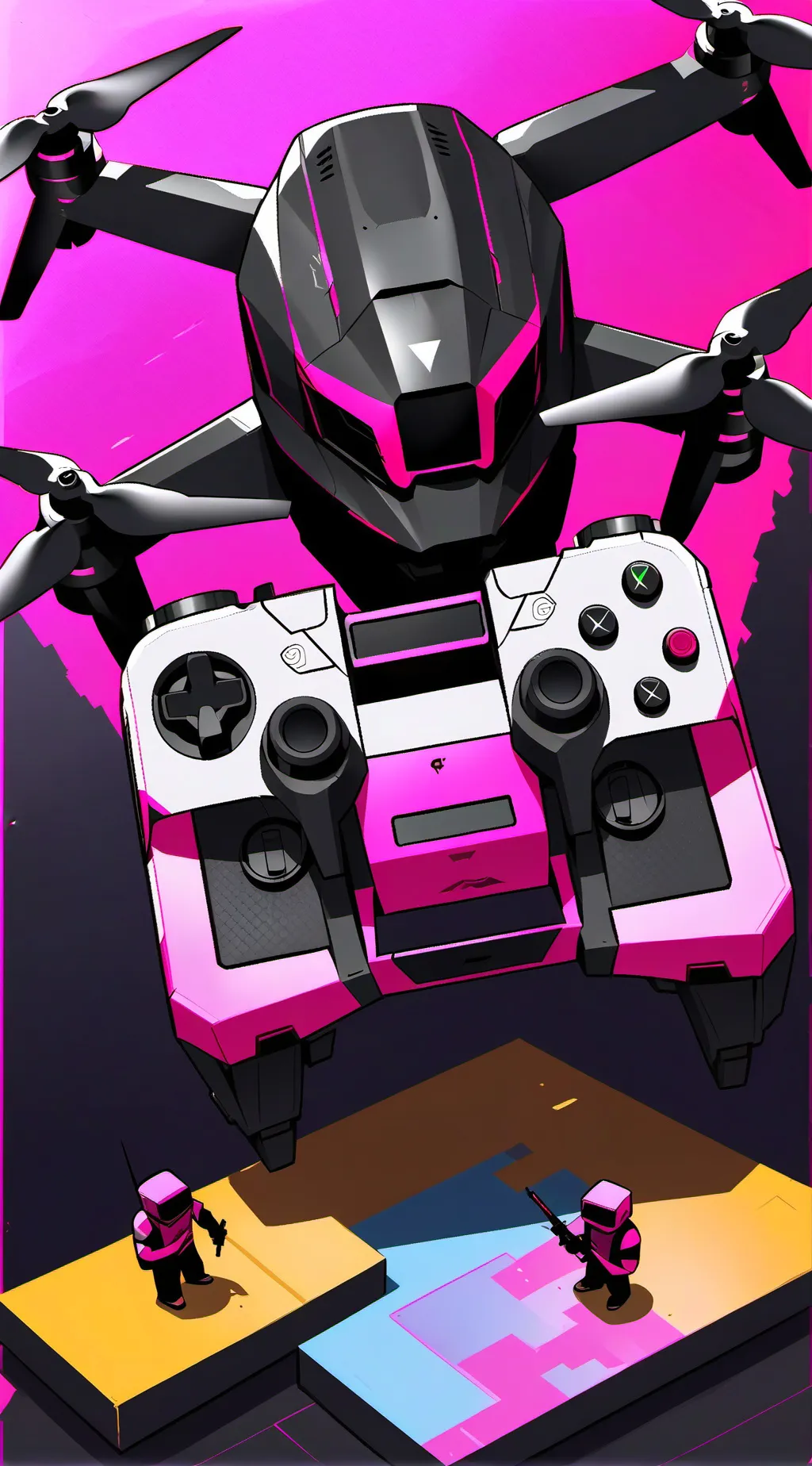 ai character: V background