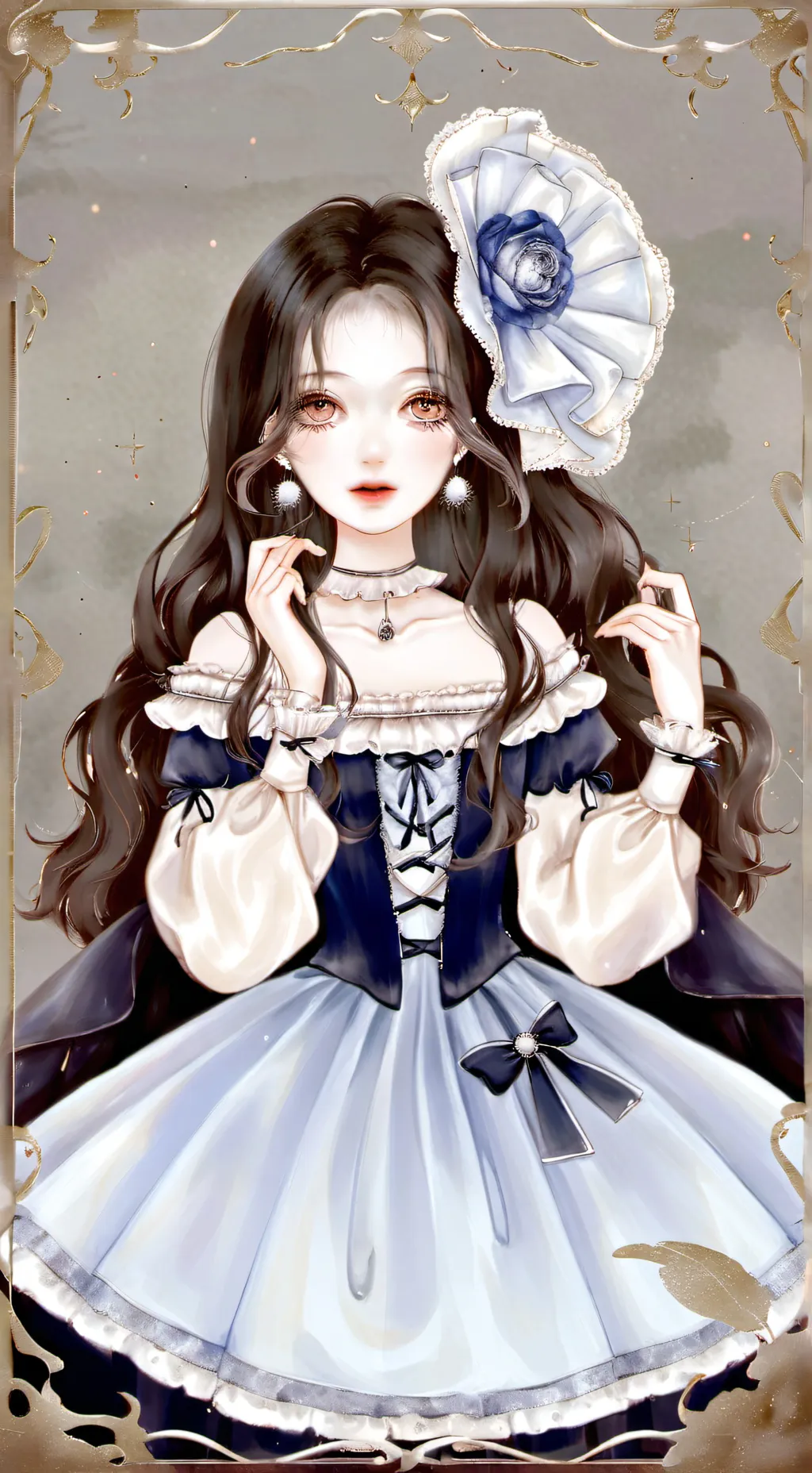 ai character: falsa background