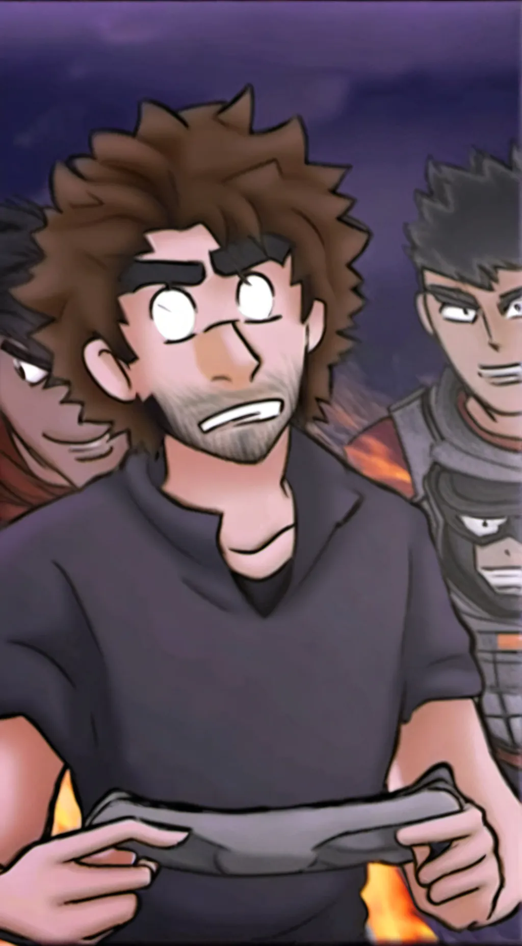 ai character: life of luxury  background